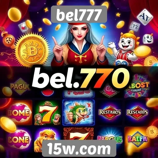 Bel777 oferece ampla gama de jogos de cassino